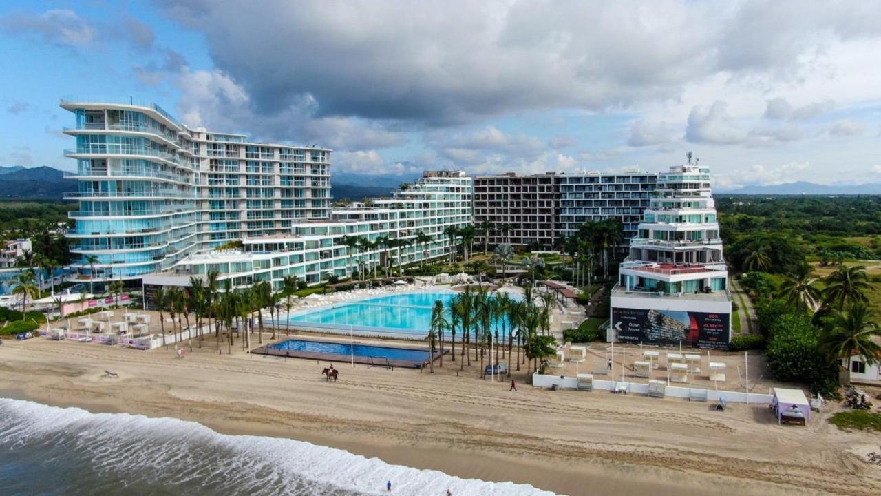 Ferienwohnung Nuevo Aria Ocean Departamento Moderno Frente Al Mar Nuevo Vallarta Exterior foto