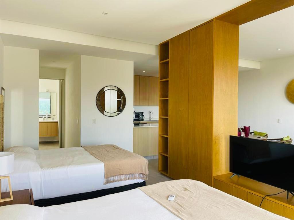 Ferienwohnung Nuevo Aria Ocean Departamento Moderno Frente Al Mar Nuevo Vallarta Exterior foto